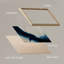 Reproduction d'art encadrée abstraite pour décoration intérieure moderne - 11 po x 14 po-116555679-116555677