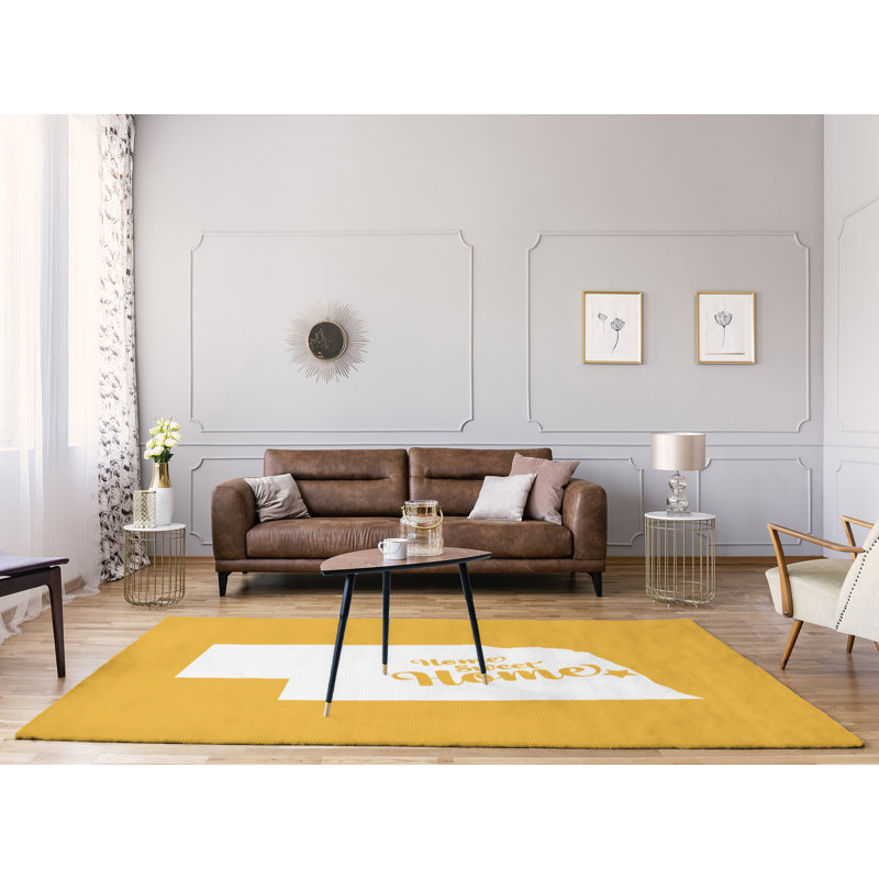 Tapis en poly-chenille omaha à la maison, Rectangle 9 pi x 12 pi
