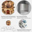 Détail d'une maison miniature brune - horloge murale pour enfants-766829109
