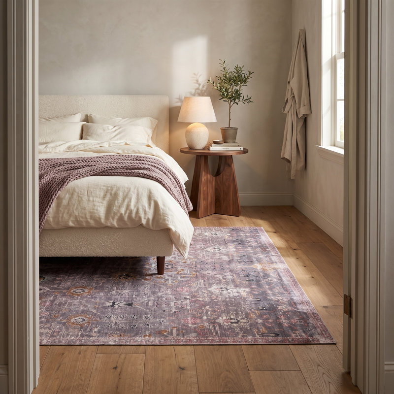 Tapis à poils longs Forand, Rectangle 8 pi x 10 pi