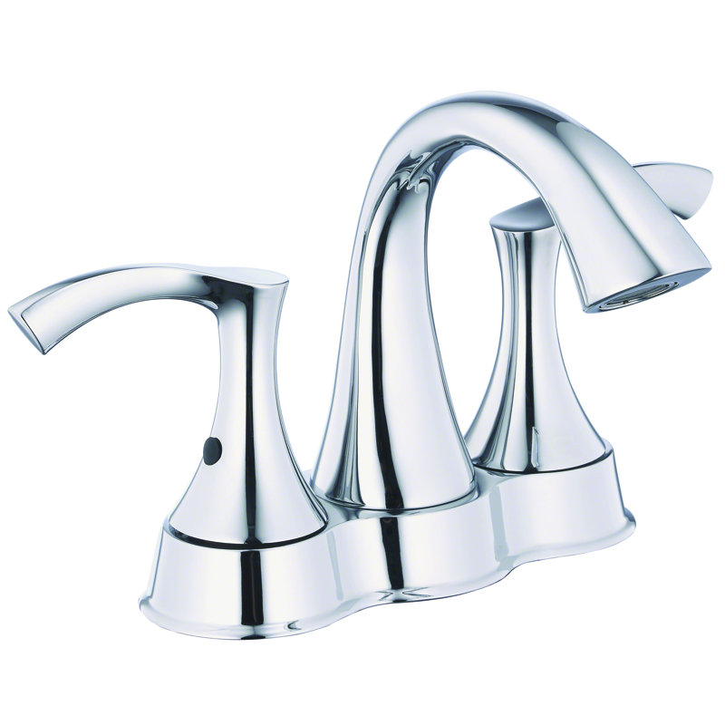 Antioch Centerset Bathroom Faucet with Drain Assembly, Chrome