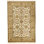 Hand Knotted Wool Area Rug in Cream And Gold