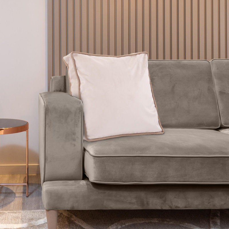 20 Gusseted Pillow  Bella - Down Insert, Sand