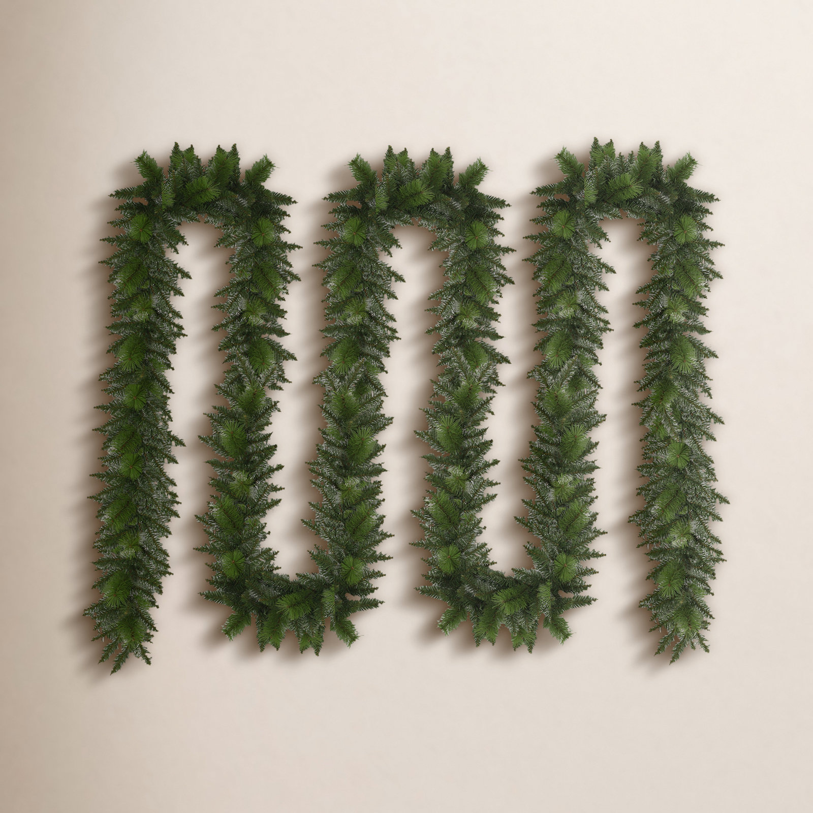 Artificial Spruce Christmas Garland