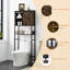 Armoire de rangement au-dessus de la toilette