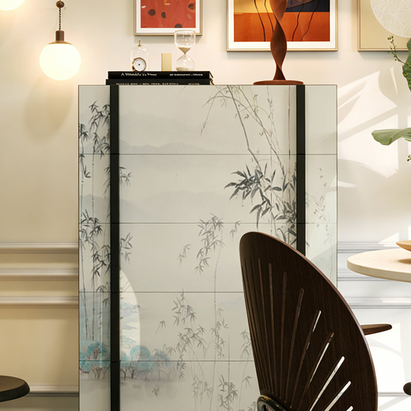 Nouveau coffre d'appoint de style rétro chinois