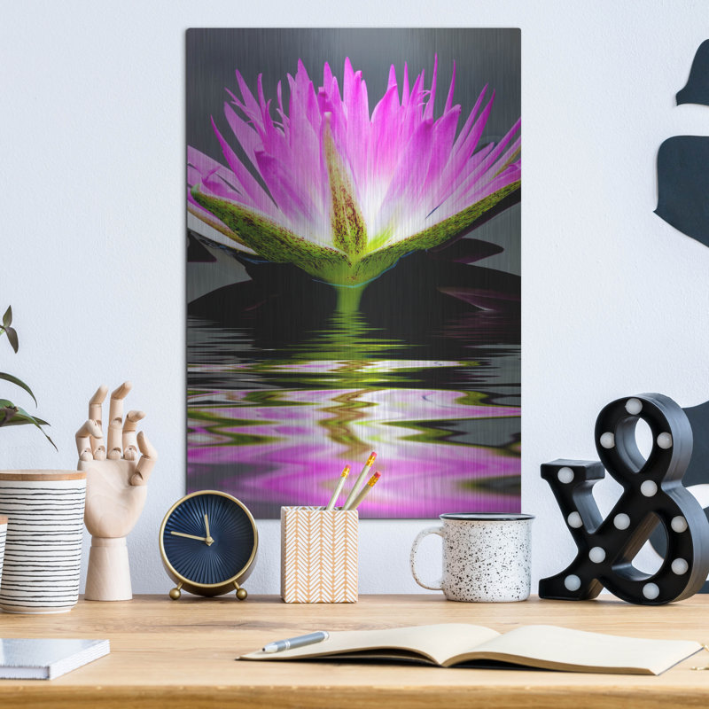 " Purple Reflection " by Dennis Frates, 16" H x 12" W