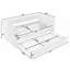 Lit de jour simple, canapé-lit rembourré, le bas se retire pour former un lit, tissu en velours côtelé (86 po x 43,5 po x 34 po)-274130339