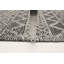 Tapis gris rectangulaire unique de 5 pi 1 po x 7 pi 10 po Jibrael