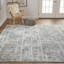 Tapis gris / bleu Camdenton-1634801515