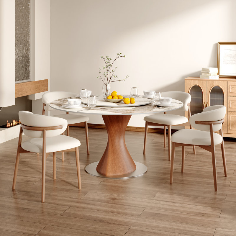 Table de salle à manger Modern Modern, H 29,52 po x L 53,15 po x l 53,15 po, Pandora