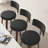 Swivel Upholstered Counter & Bar Stool-20534107-20534108