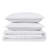 Cannon Solid Oversized Percale 3 Piece Quilt Set-101462429-101462428