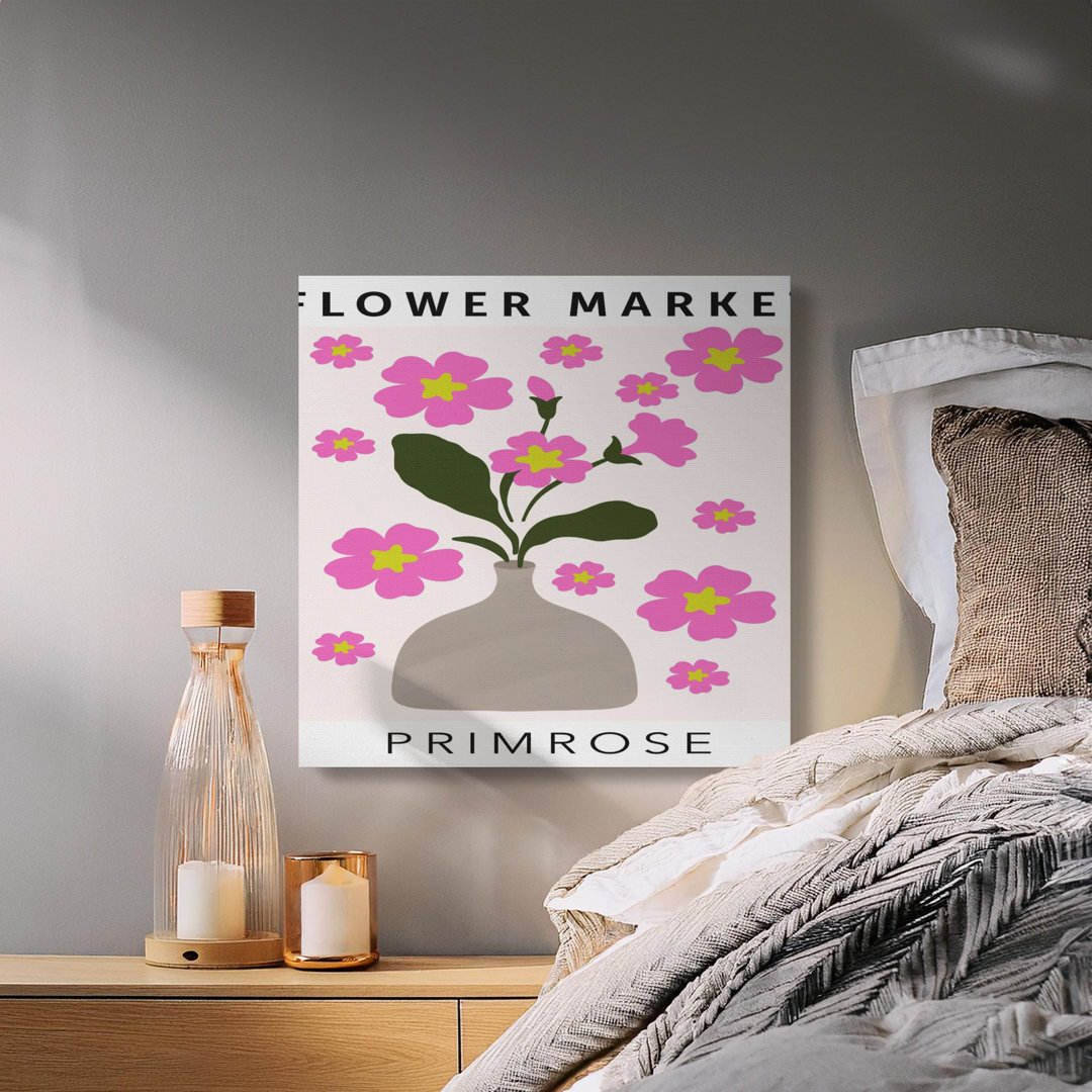 Elegant Floral Botanical Canvas Wall Art