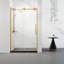 Porte de douche coulissante simple sans cadre l 44 po à 48 po x H 76 po Massa