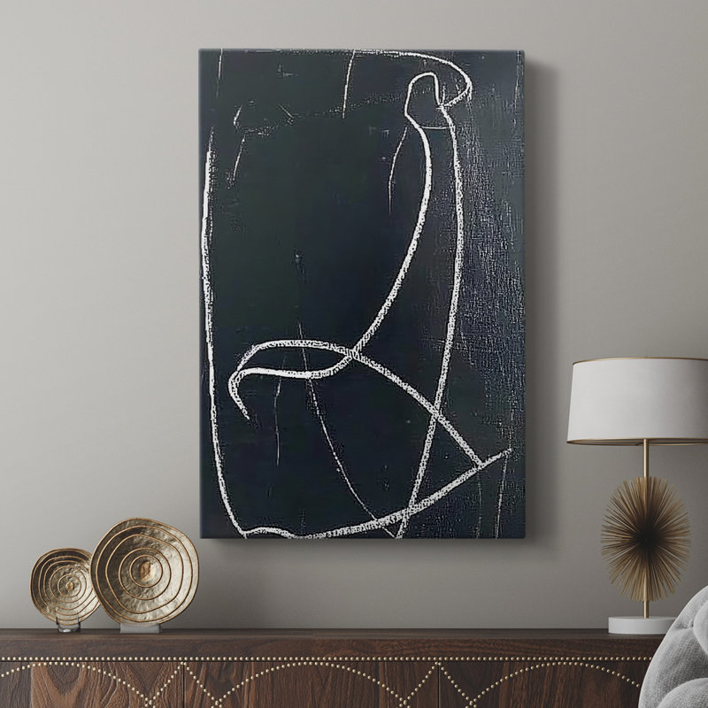 ABSTRACT Series DCV - Gallery Cavas sur mesure, H 27 po x l 18 po