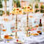 24 pièces de 50 cm / 19,7 po de haut, vase à fleurs de mariage, centre de table de mariage en métal, présentoir à arrangement floral doré pour tables, fête de mariage, décoration de fête d'anniversaire