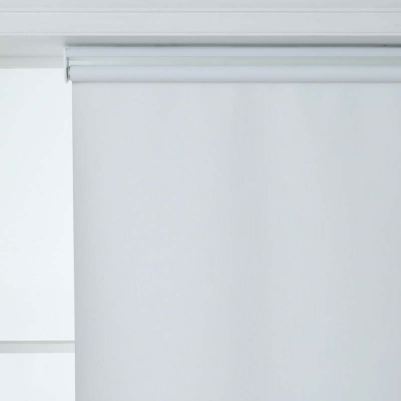 Store à enroulement occultant 100% sans protection UV, Blanc cassé, L 39 po x L 64 po