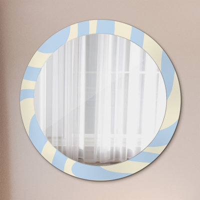 Huldar Glass Flat Wall Mirror