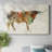 Long Horn-Gallery Wrapped Canvas-1167777505