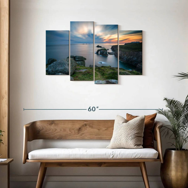Gillard Land's End Cliffs, 27" H x 43" W