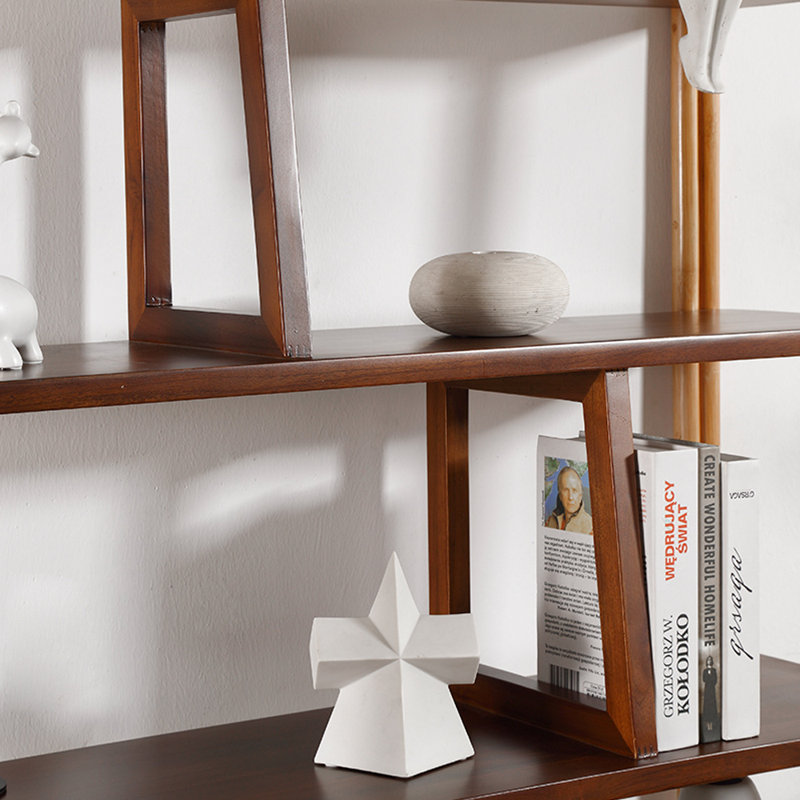 Bibliothèque unique de style minimaliste moderne