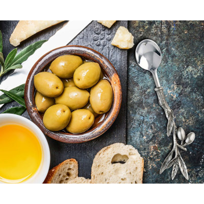 Olive Grove Stainless Steel Coffee Spoon