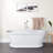67" x 32" Freestanding Soaking Solid Surface Bathtub