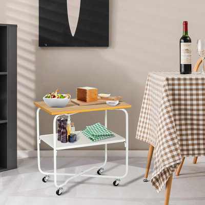 Meylani Metal Bar Cart