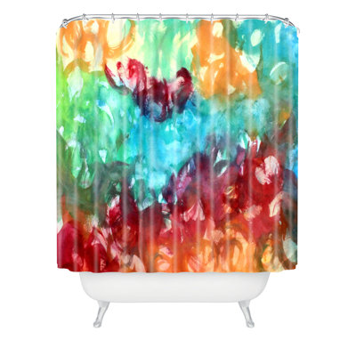 Constant Motion by Laura Trevey Single Shower Curtain