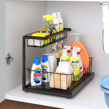 Extendable Under Sink Rack – Mojomore
