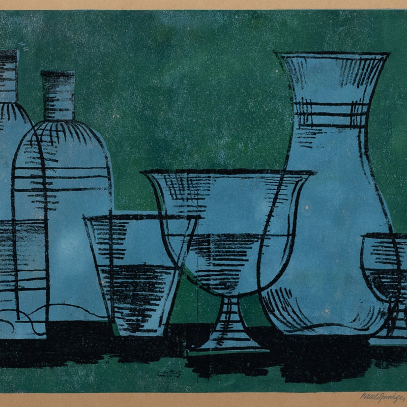 Glass I Painting by Pepi Sprohge
