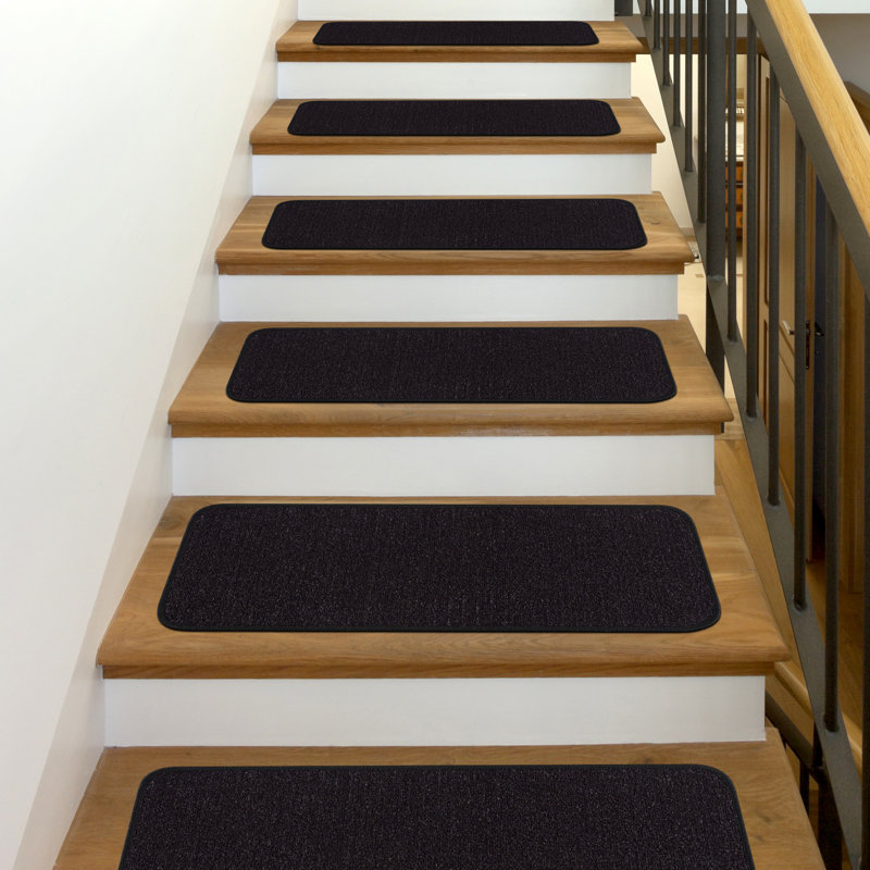 Tapis d'escalier Auberon, Noir