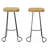 Keilia Solid Wood Bar & Counter Stool-180589653-161296677