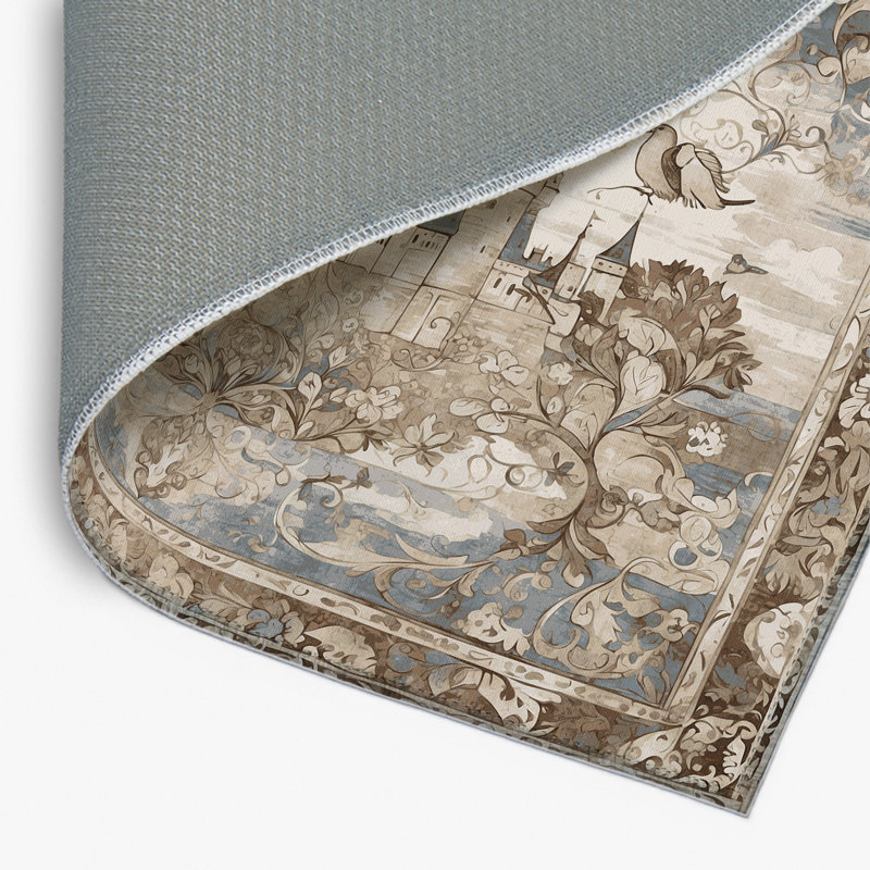 Tapis intérieur et extérieur Warden's Refuge, Rectangle 1'6" x 2'6"