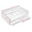 Queen Two Drawers Upholstered Platform Bed with USB-1035683125