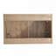 Meuble-lavabo mural 42 po avec lavabo et armoire latérale, portes à fermeture douce, armoire combinée 42 po-129865230