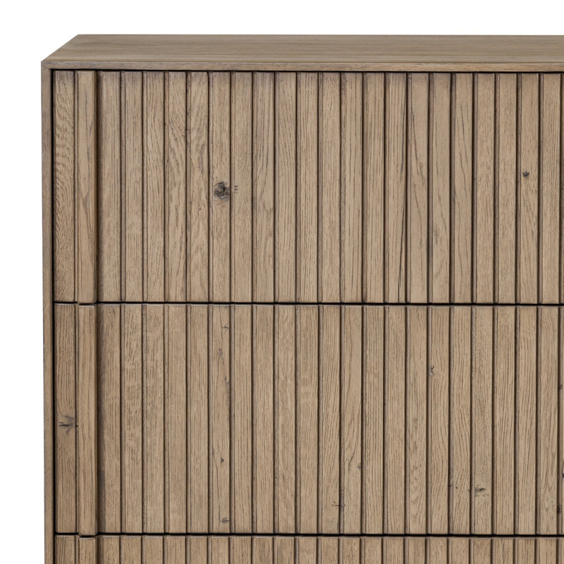 Leo 8 - Drawer Dresser, Rustic Grey