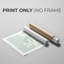«Be Still» - Impression sur toile seulement - non encadrée-607014062