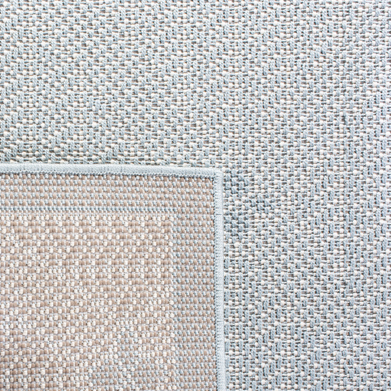 Martha Stewart Indoor Outdoor Performance Machine Washable Geometric Indoor/Outdoor Area Rug, Rectangle 4'5" x 6'5"