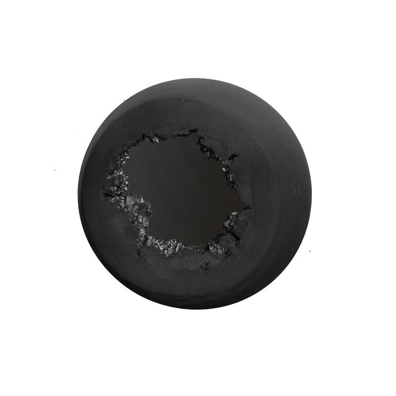 8 - Light Chandelier, 48" H x 24" W x 24" D, Black, Matte Black
