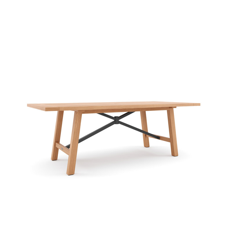 Truss Outdoor Teak Dining Table