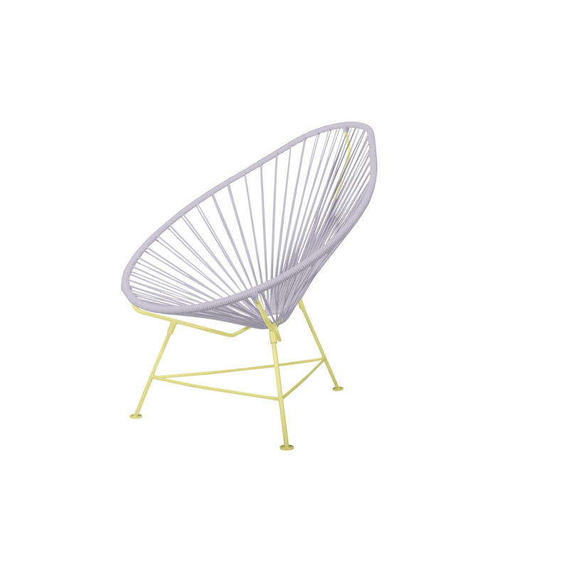 Chaise de jardin, Transparent / jaune