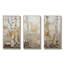 Forêt de bois de bouleau beige et jaune II - arbre, art mural-1043933429-1043933424