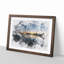 Cambridge Massachusetts Skyline - Single Picture Frame Painting on MDF-56853546-56853550