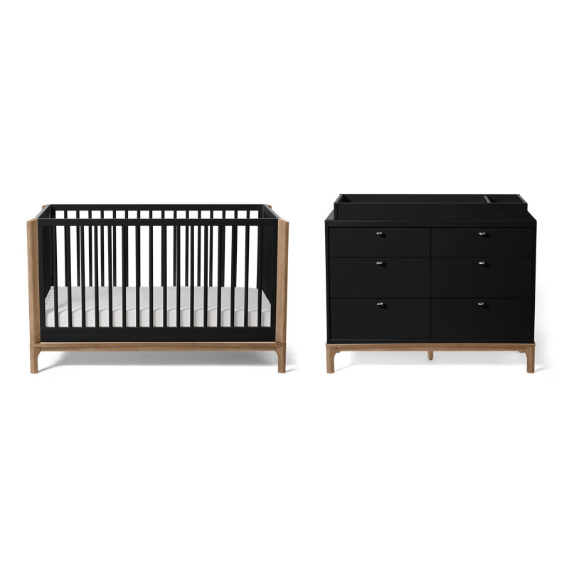Ensemble de chambre de bébé Little Seeds, Noir
