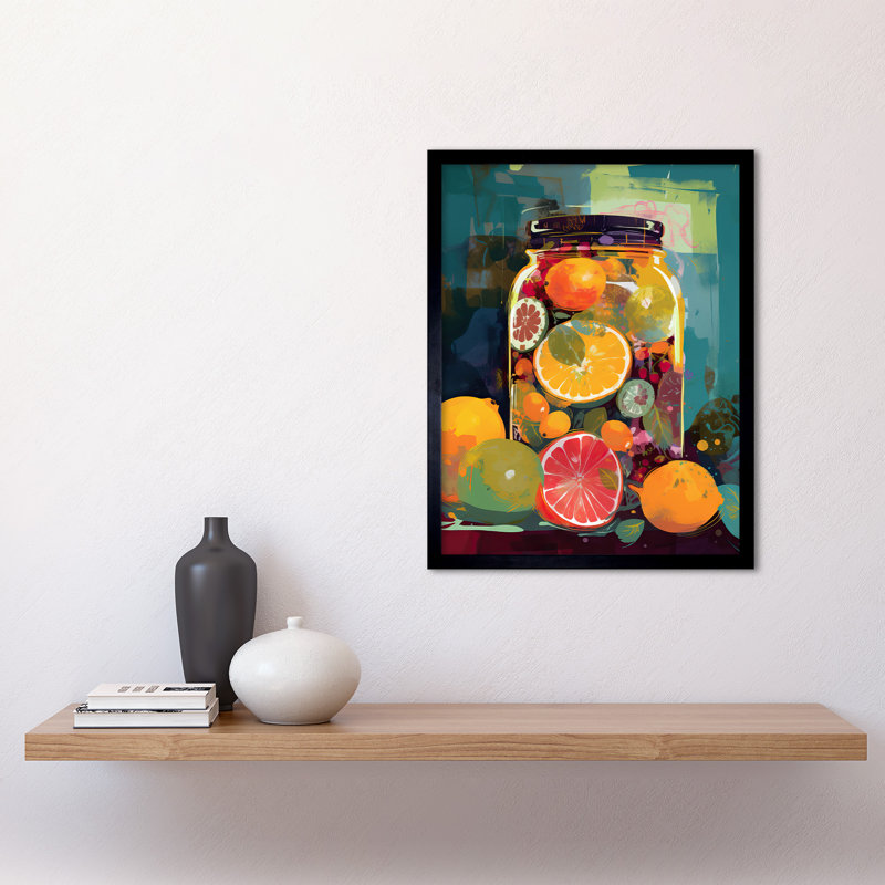 Aaris A Jar Of Homemade Citrus Fruit Preserves - Single Picture Frame Print