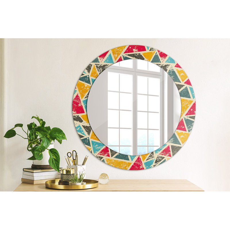 Huldar Glass Flat Wall Mirror