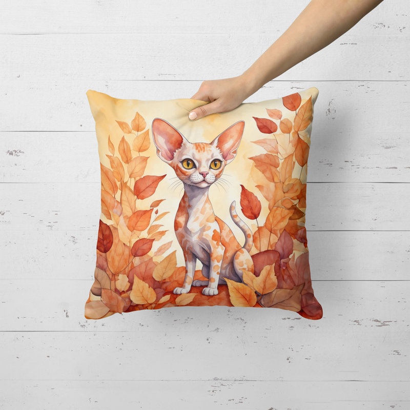 Coussin Devon Rex, Carré 18 po