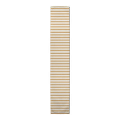 Chemin de table rectangulaire à rayures